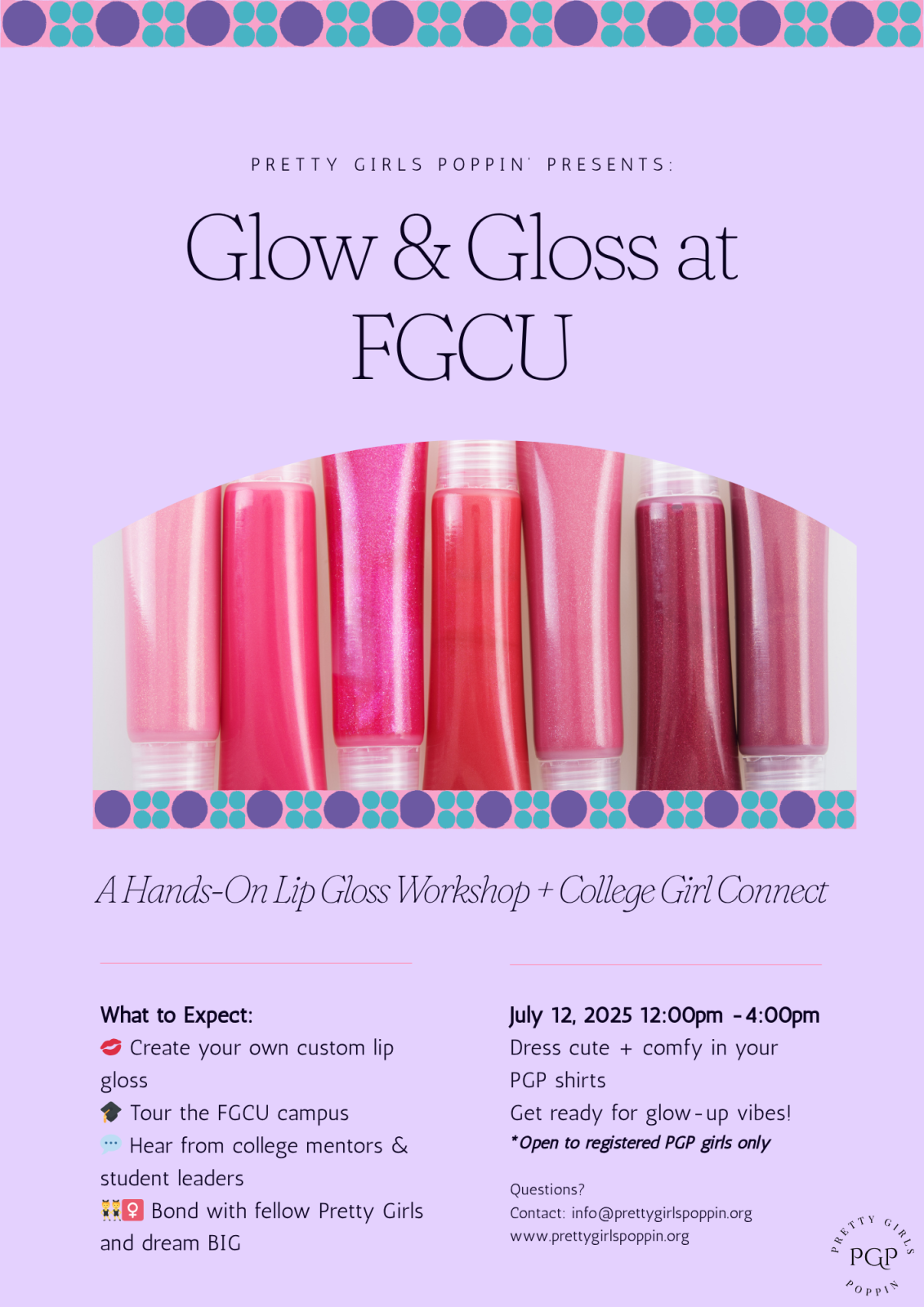 Glow & Gloss at FGCU