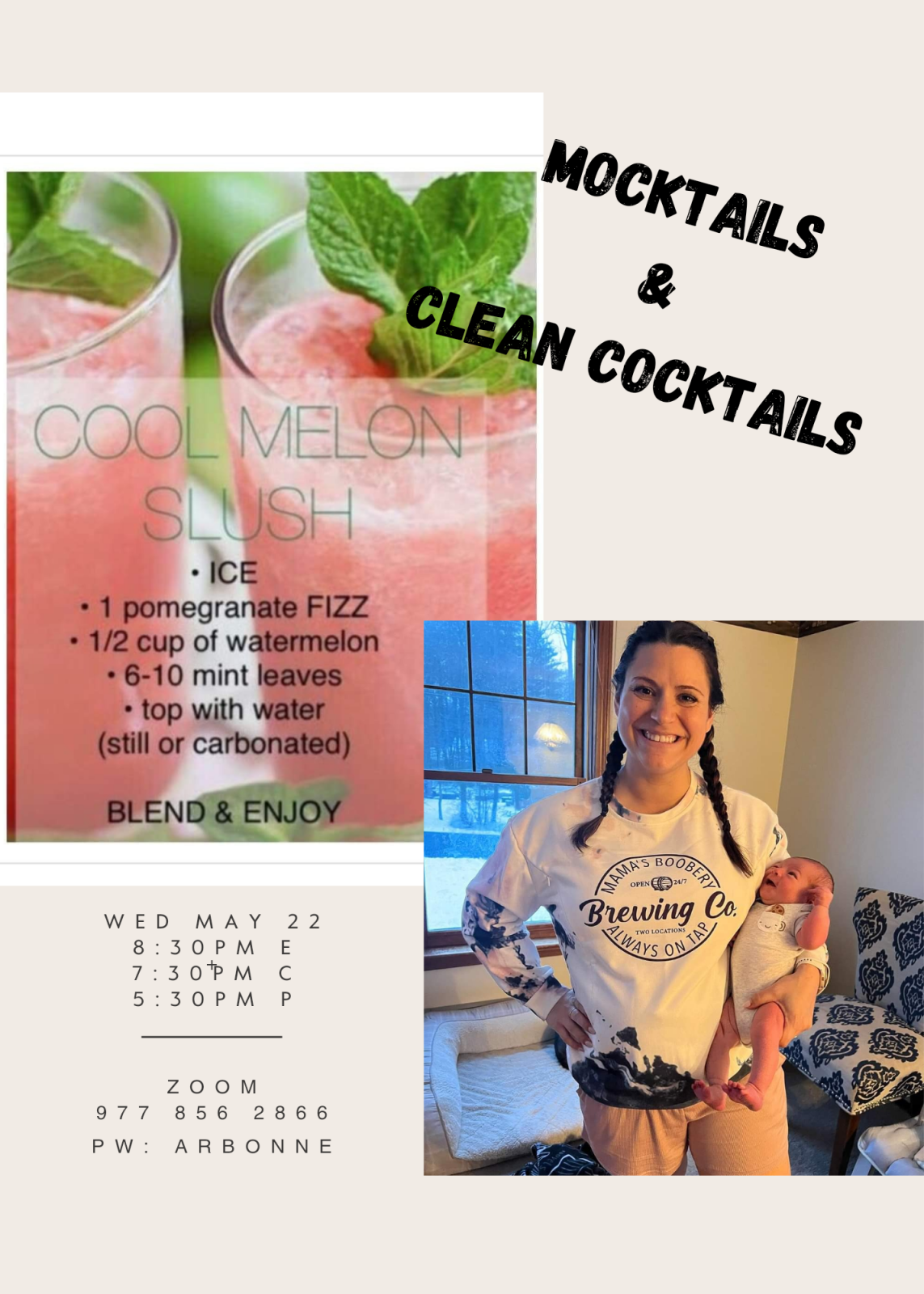 Mocktails for Memorial Day - May 22 (Guest Event)