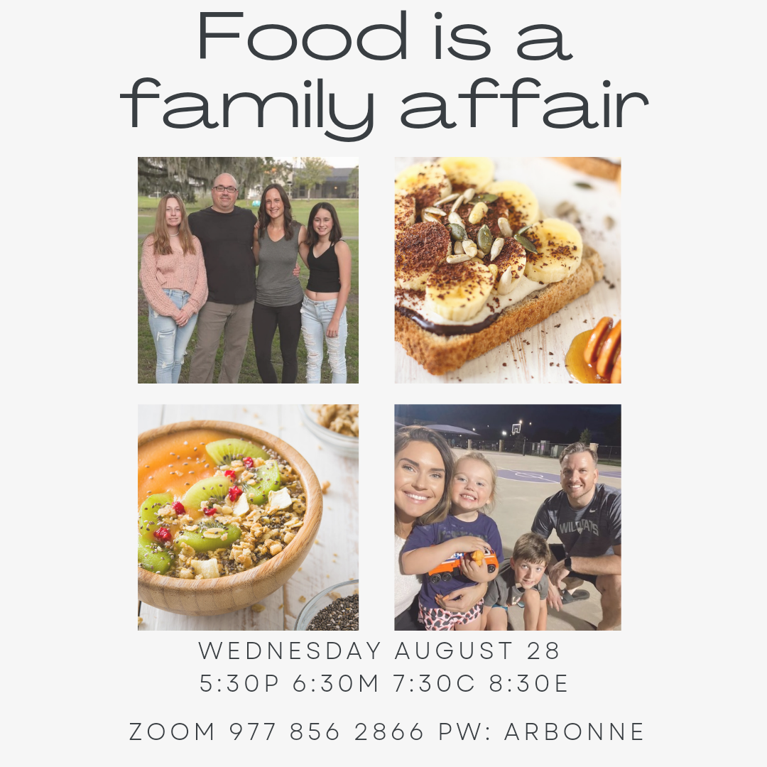 Food is a Family Affair - August 28