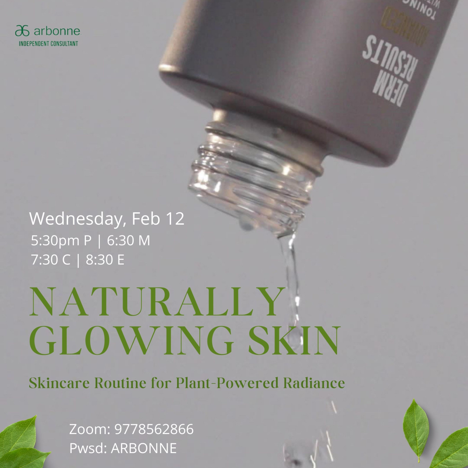 Naturally Glowing Skin - February 12