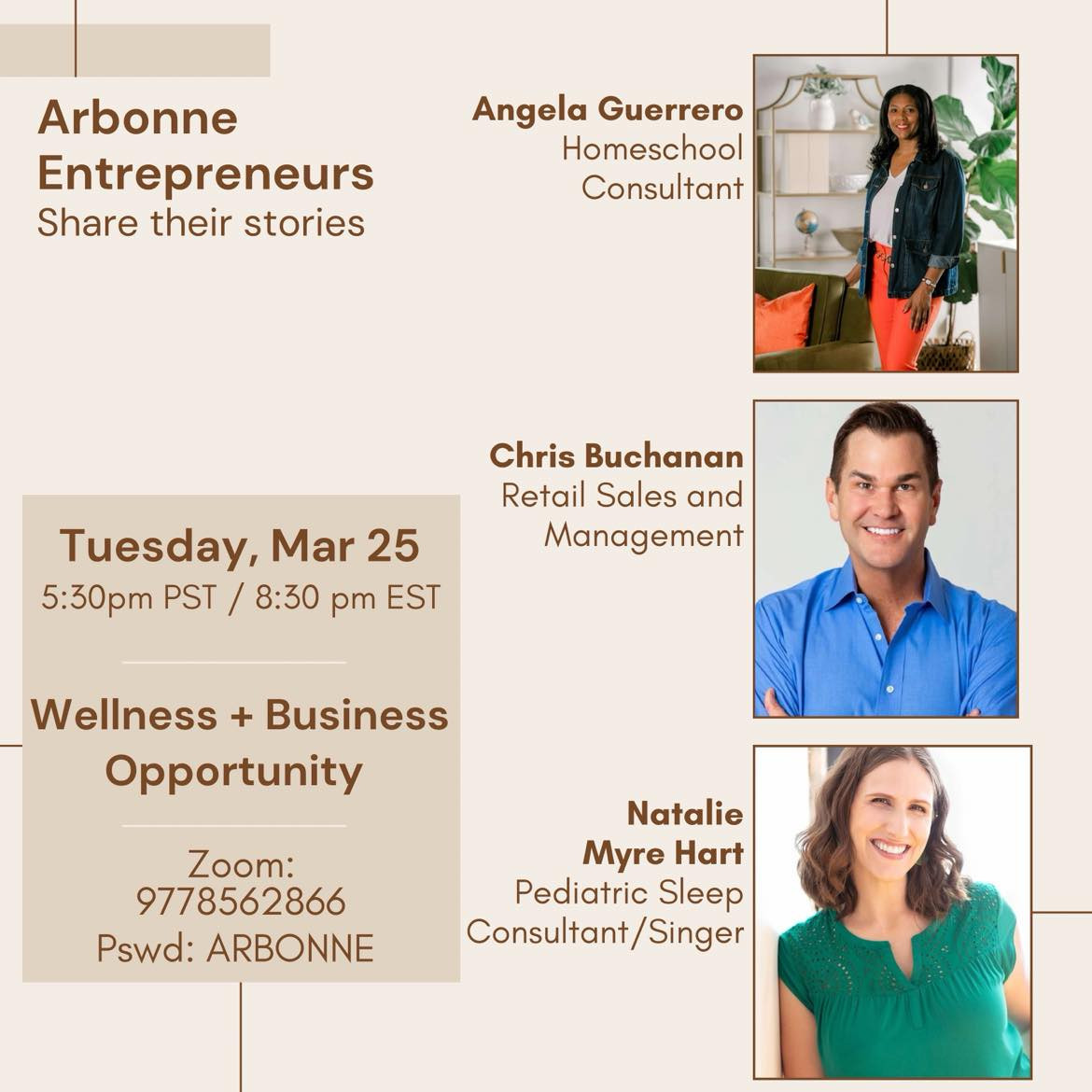  Discover Arbonne - March 25