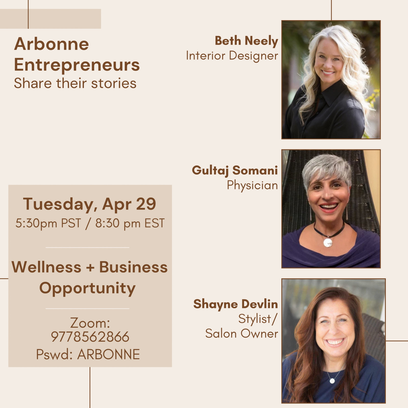 Discover Arbonne - April 29