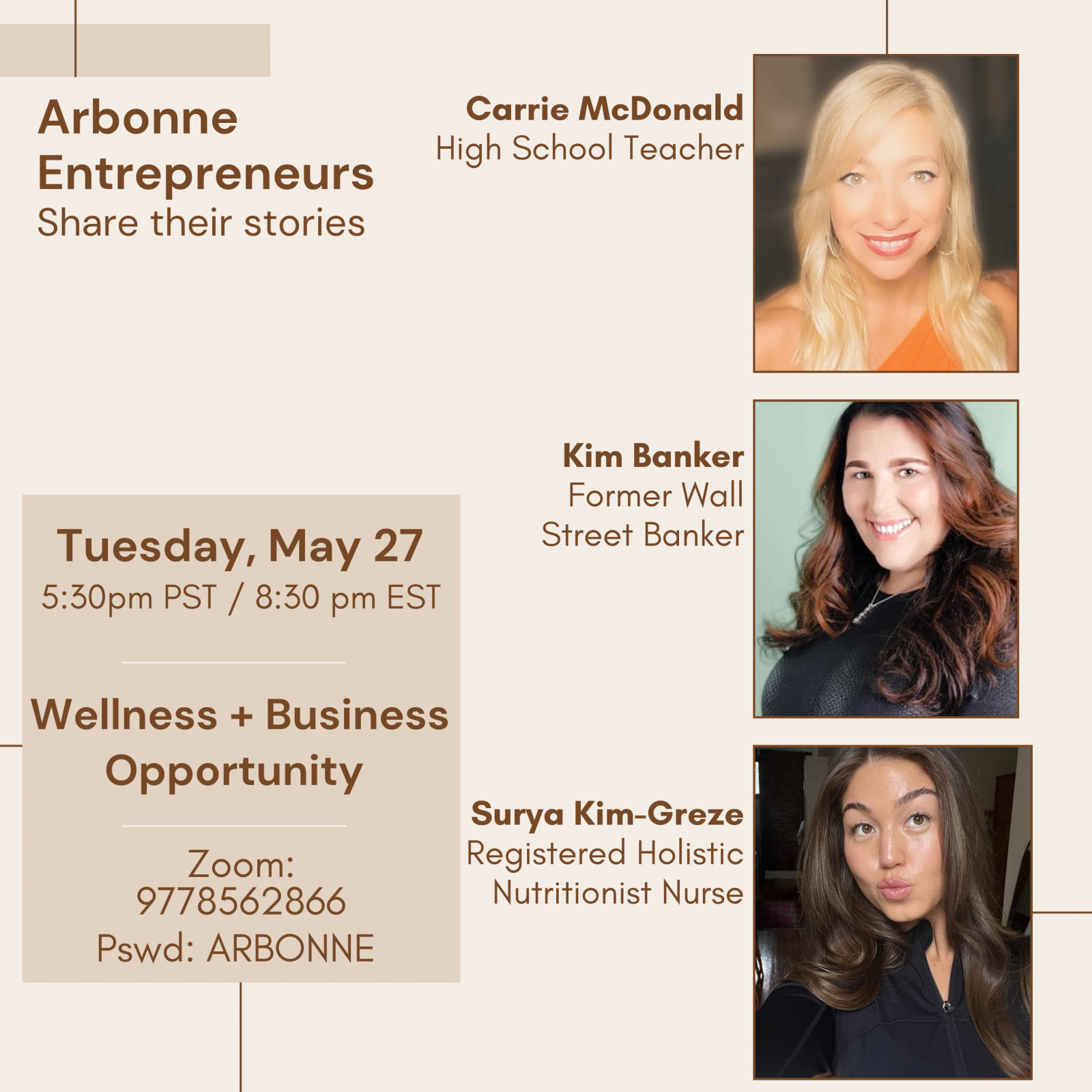 Discover Arbonne - May 27