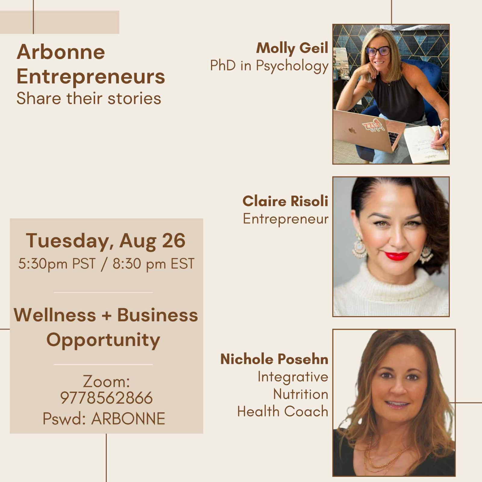 Discover Arbonne - August 26