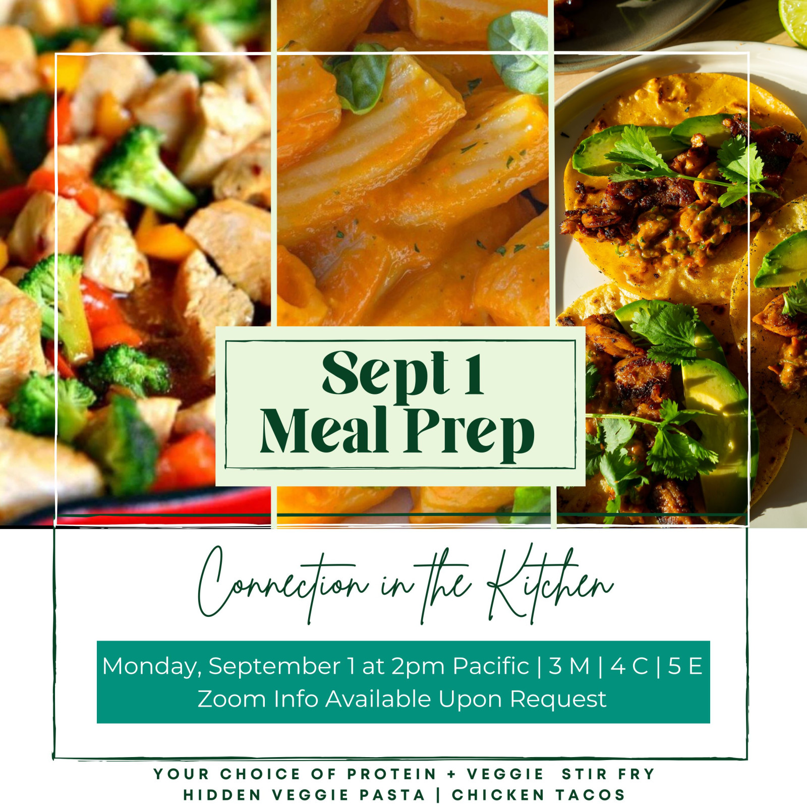 Meal Prep - September 1