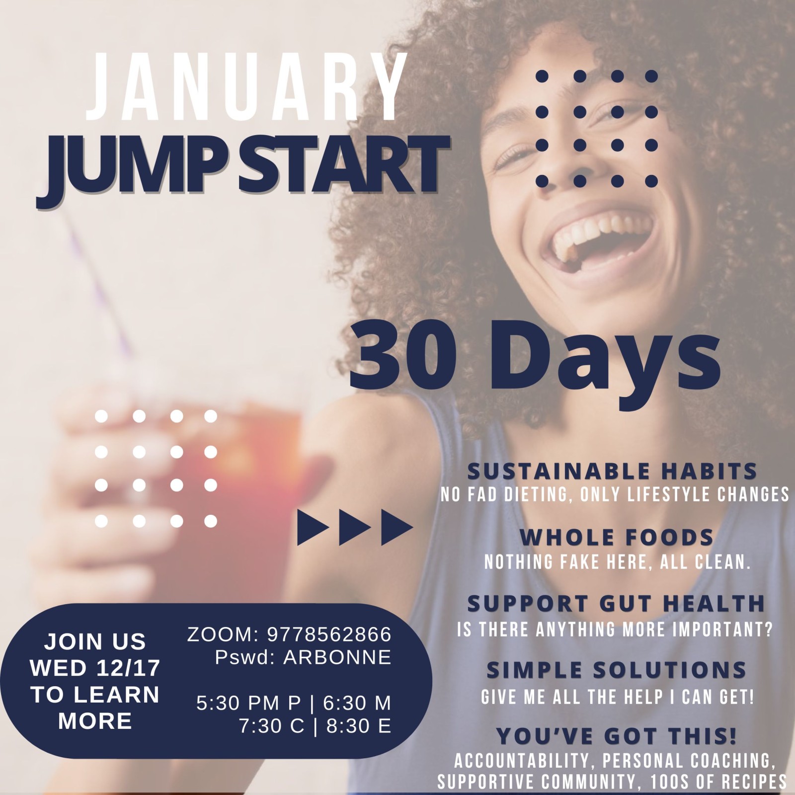 30 Days to Healthy Living - December 17
