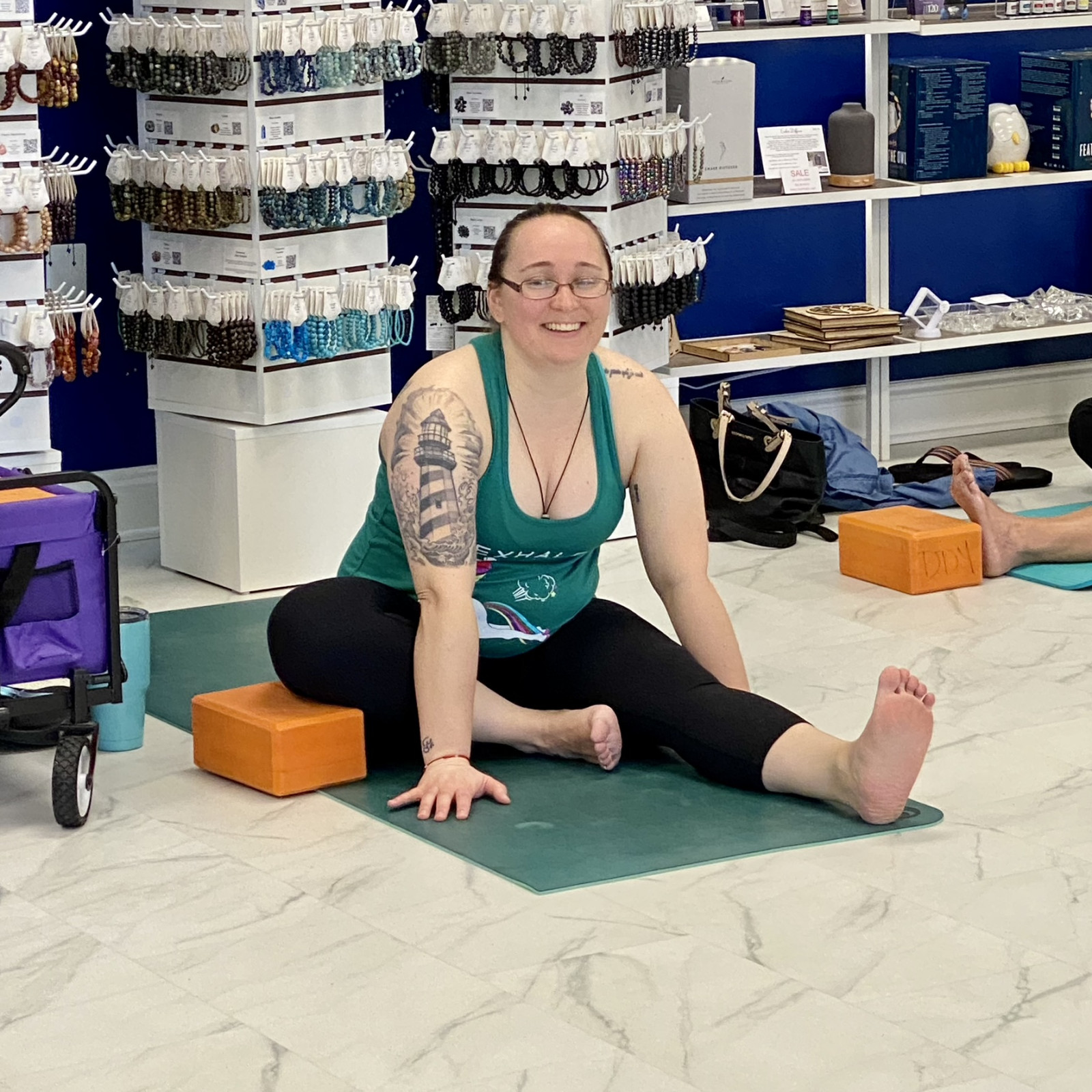 Gentle Beginner Yoga Among The Crystals