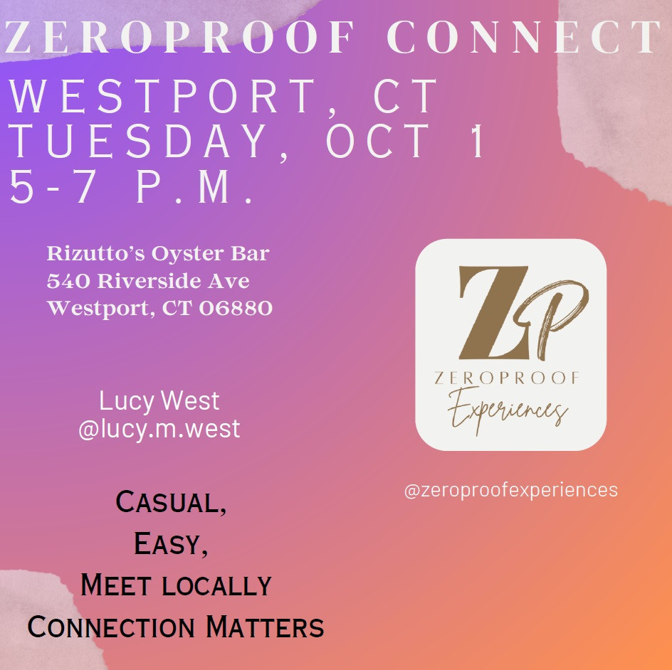 ZPE Connect Sober October Westport CT