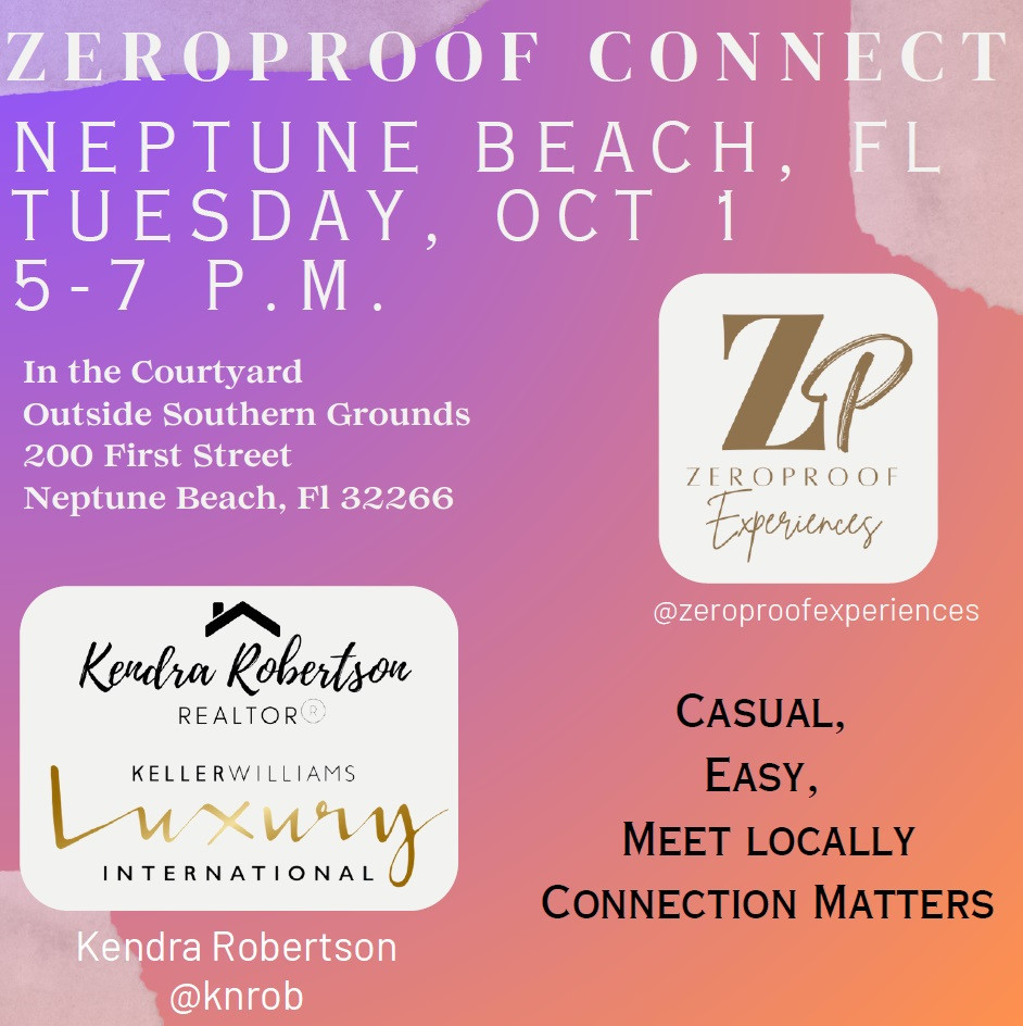 ZPE Connect Sober October Neptune Beach FL