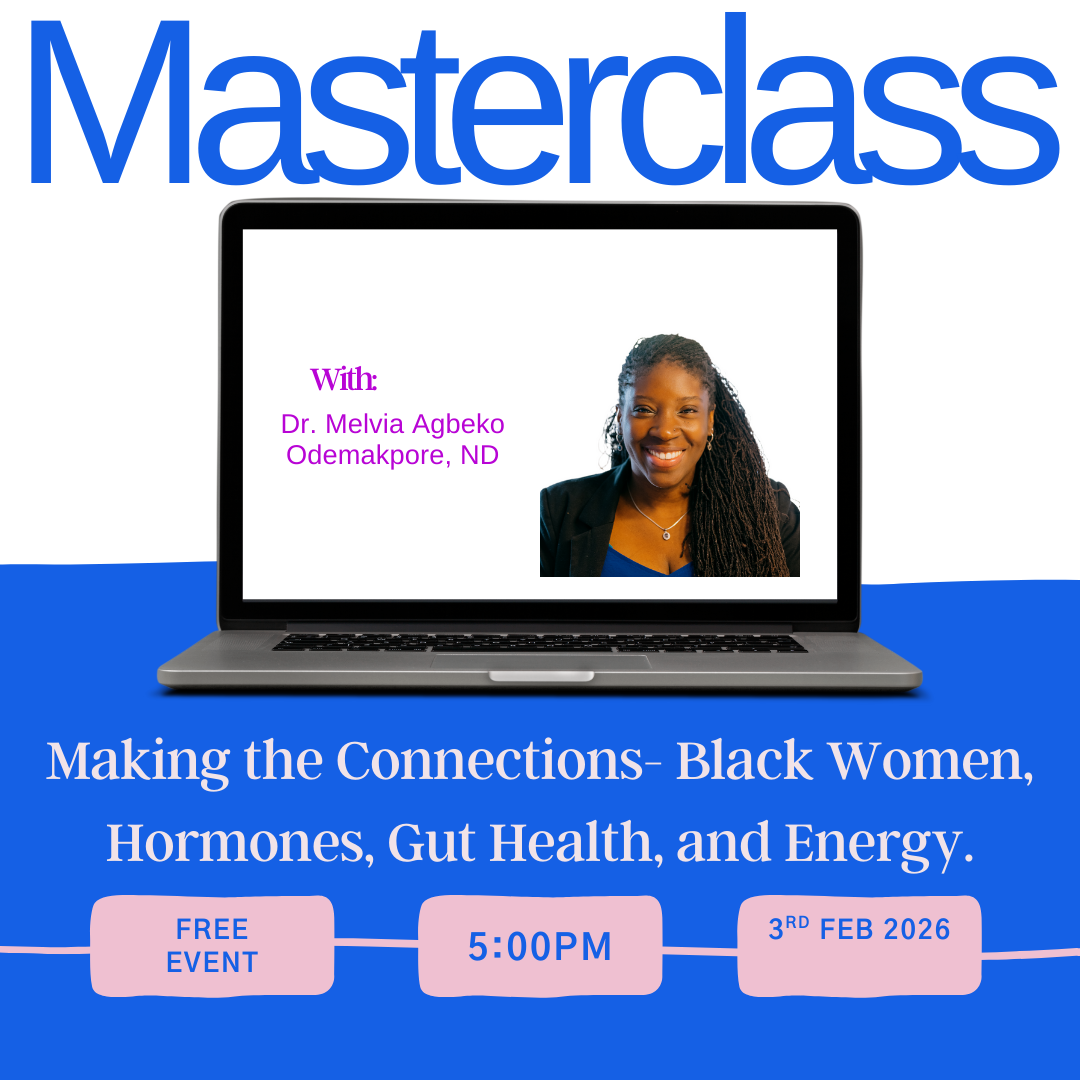 Making the Connections- Black Women, Hormones, Gut Health, and Energy.
