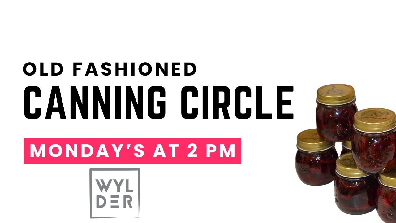 Old Fashioned Canning Circle